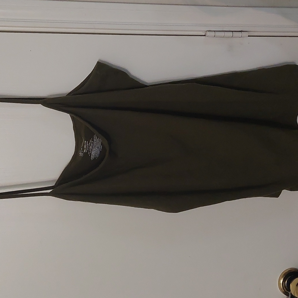 Olive green cami
